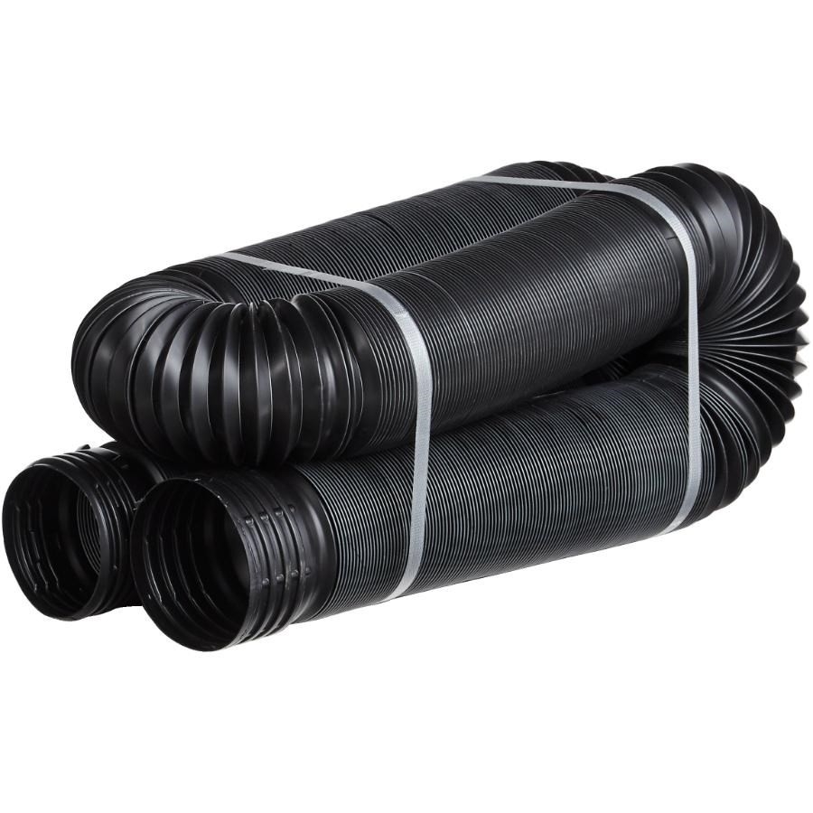 Tuyau De Drainage Uni Flexible De 4 Po X 25 Pi