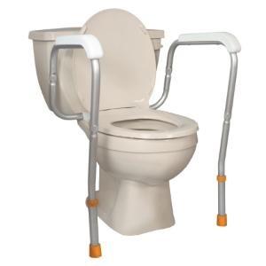 Rampes toilette pour sécurité 771-665 réglable