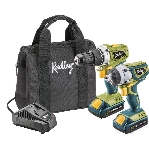 Ensemble de 2 outils sans fil avec bloc d'alimentation de 20 V au lithium-ion Max