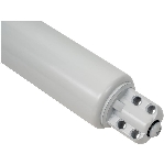 Ferme-porte standard blanc avec contact et maintien