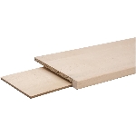 Couvre-marche et contremarche en érable, 36 x 10-1/8 x 1-1/16 po