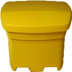 Bac jaune à sel et à sable