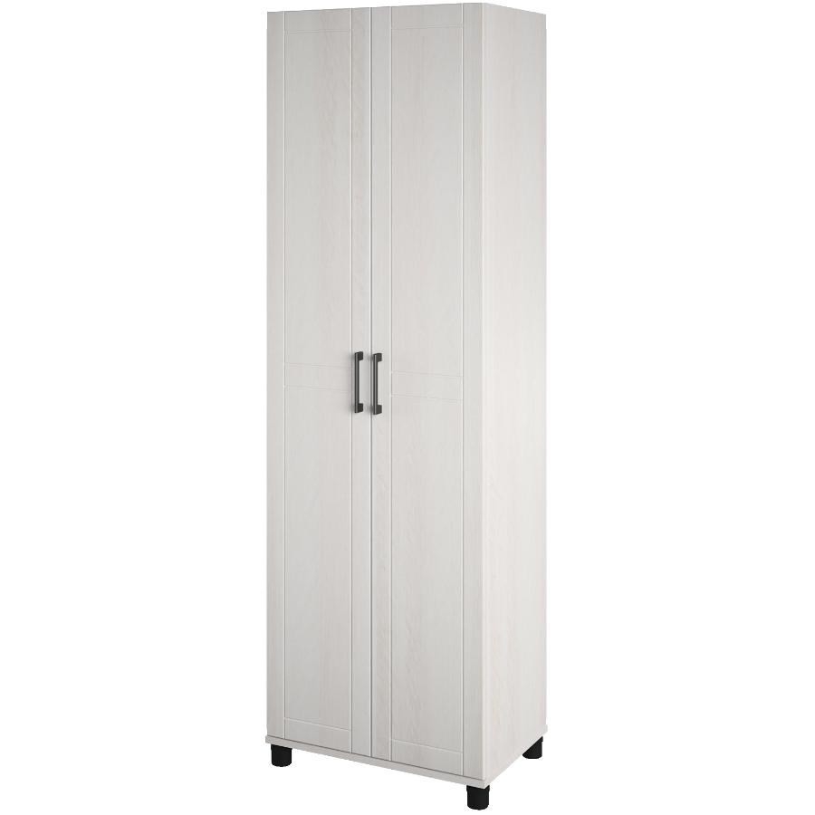 Armoire de rangement tout usage Callahan en chêne ivoire, 24 po