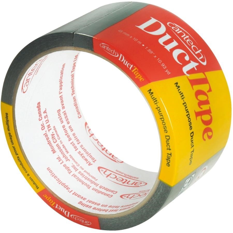 Ruban pour conduit, noir, 48 mm x 10 m
