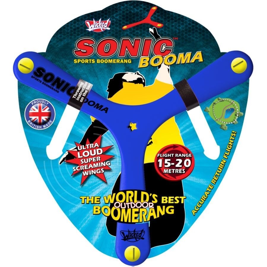 Boomerang Wicked Sonic Booma, couleurs variées