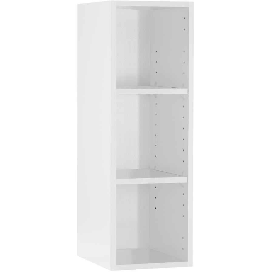 Armoire murale prête-à-assembler blanche, 9 po x 30 po