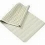 Tapis de baignoire blanc de 18 po x 36 po