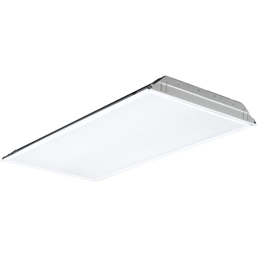 Luminaire fluorescent à encastrer T8 de 32 W, 2 x 48 po