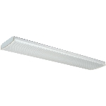 Luminaire fluorescent T8 enveloppant de 32 W, 2 x 48 po