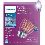 Paquet 3 ampoules à DEL B11 de 4,5 W à intensité variable et à 