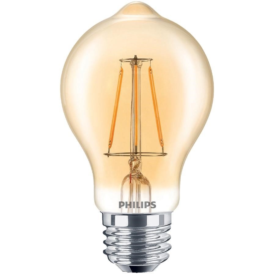 Ampoule rétro à DEL A19 de 4,5 W à culot moyen, ambre