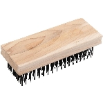 Brosse métallique en bloc, 6 rangées x 19 rangées