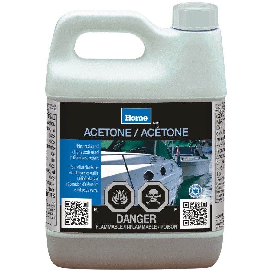 Nettoyant et solvant à l'acétone, 500 ml
