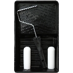 Ensemble de 4 articles de peinture avec rouleau en mousse, 4 po