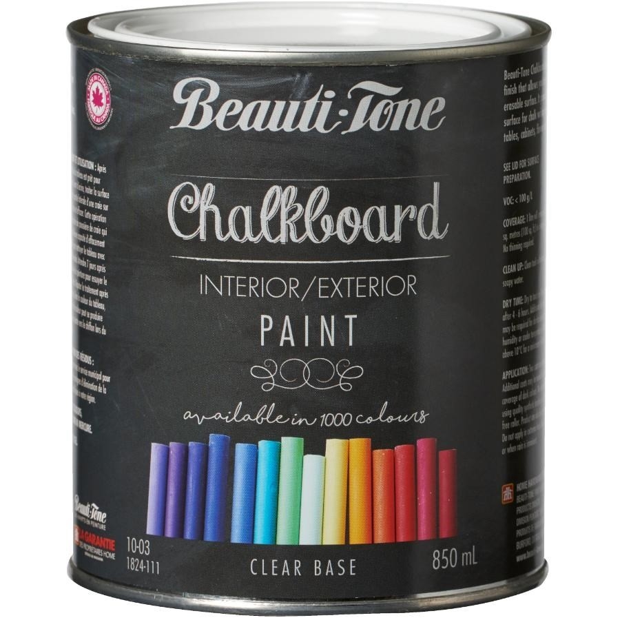 Peinture au latex à base claire pour tableau, 850 ml