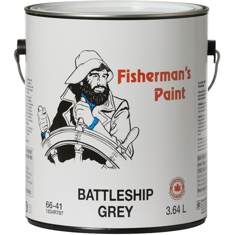 Peinture à l'alkyde Marine Fisherman's, gris, 3,64 L