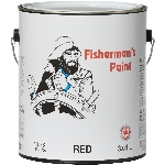 Peinture à l'alkyde Marine Fisherman's, rouge, 3,64 L