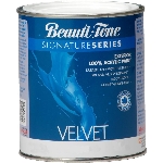 Peinture d'extérieur au latex, fini velours, base claire, 850 ml