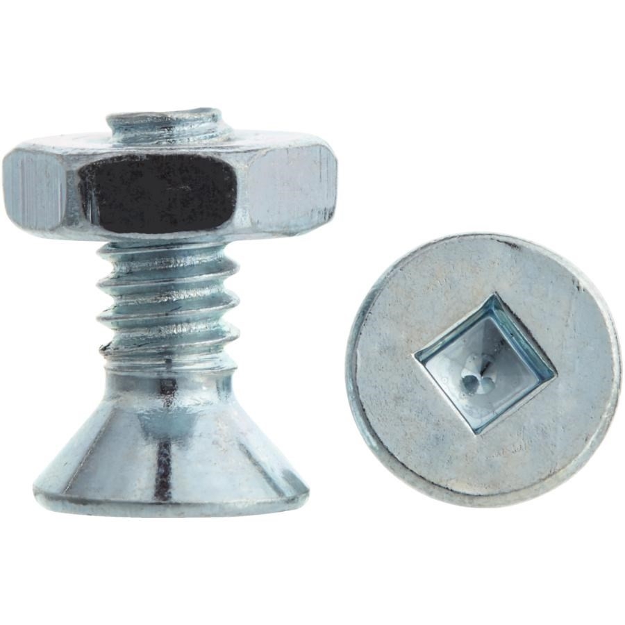 M6 Lot De 12 Vis À Tête Étoilée Moletée M6 - Boutons De Serrage