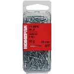 Clous de finition 3/4 po x calibre 18 19mm, 50 g