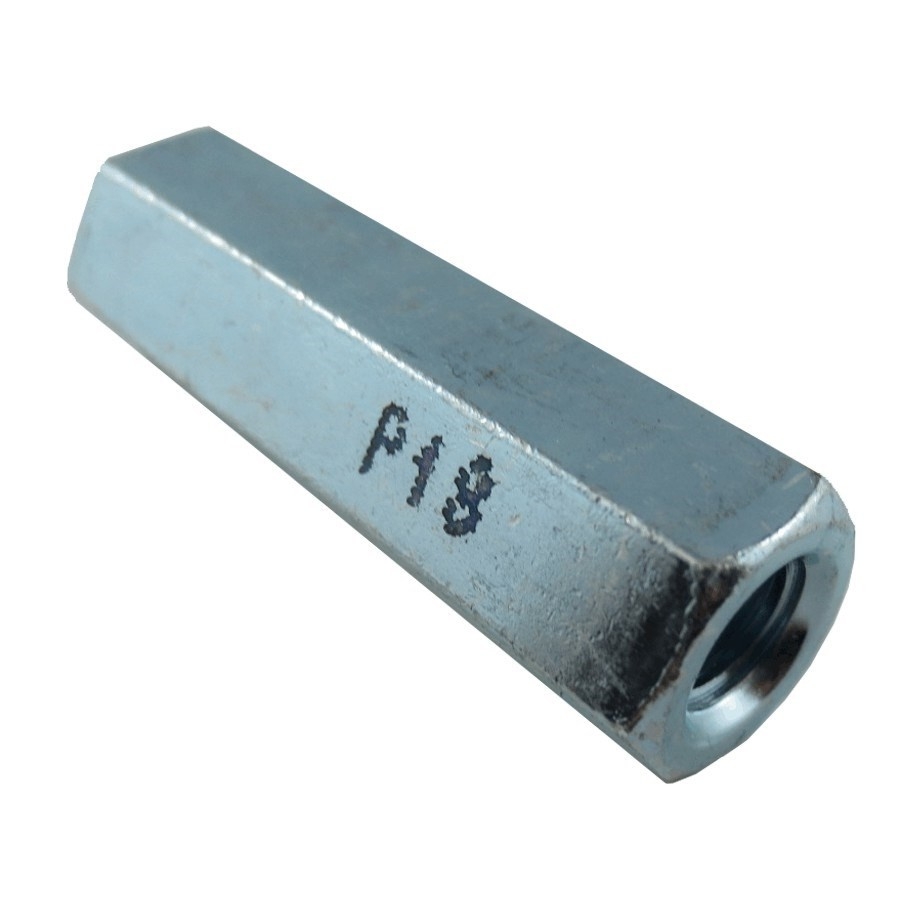 Écrou de raccordement plaqué zinc pour tige filetée de 5/16 po x 18