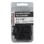 Paquet de 100 vis à plancher, no 8 x 1-1/4 po