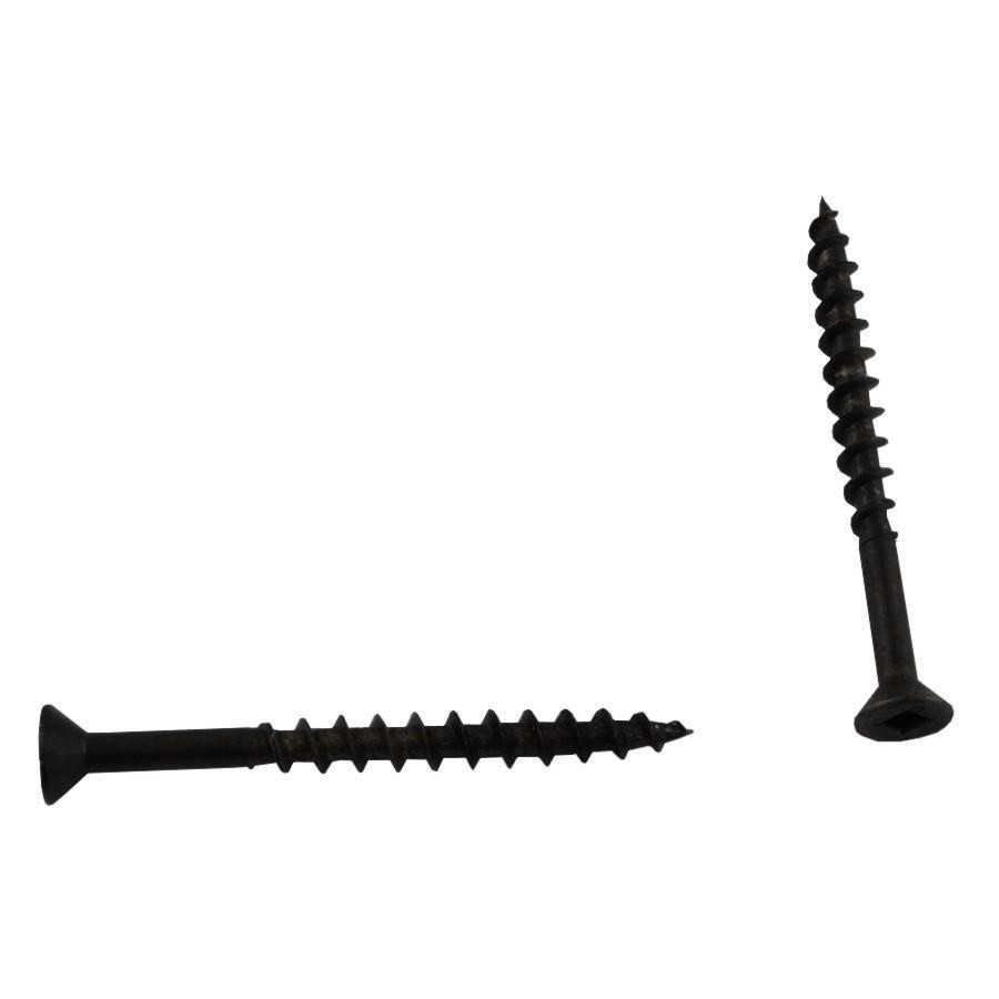 Paquet de 100 vis à plancher, no 8 x 2 po