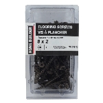 Paquet de 100 vis à plancher, no 8 x 2 po