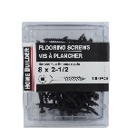 Paquet de 100 vis à plancher, no 8 x 2-1/2 po