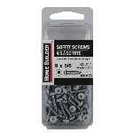 Paquet de 100 vis à soffite à tête cylindrique, no 6 x 5/8 po, blanc