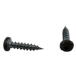 Paquet de 100 vis à soffite à tête cylindrique, no 6 x 5/8 po, brun