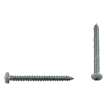 Paquet de 100 vis à soffite à tête cylindrique, no 6 x 1-1/2 po, blanc