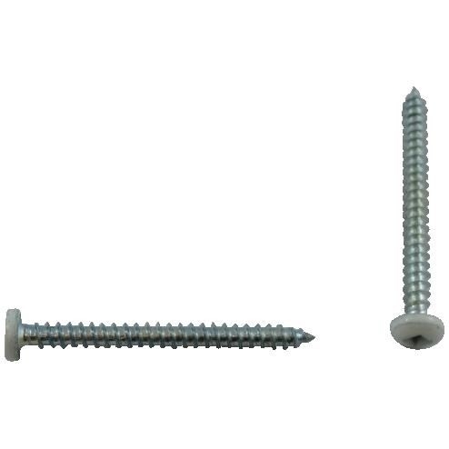 Paquet de 400 vis à soffite à tête cylindrique, no 6 x 1-1/2 po, blanc