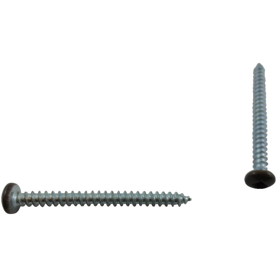 Paquet de 400 vis à soffite à tête cylindrique, no 6 x 1-1/2 po, brun