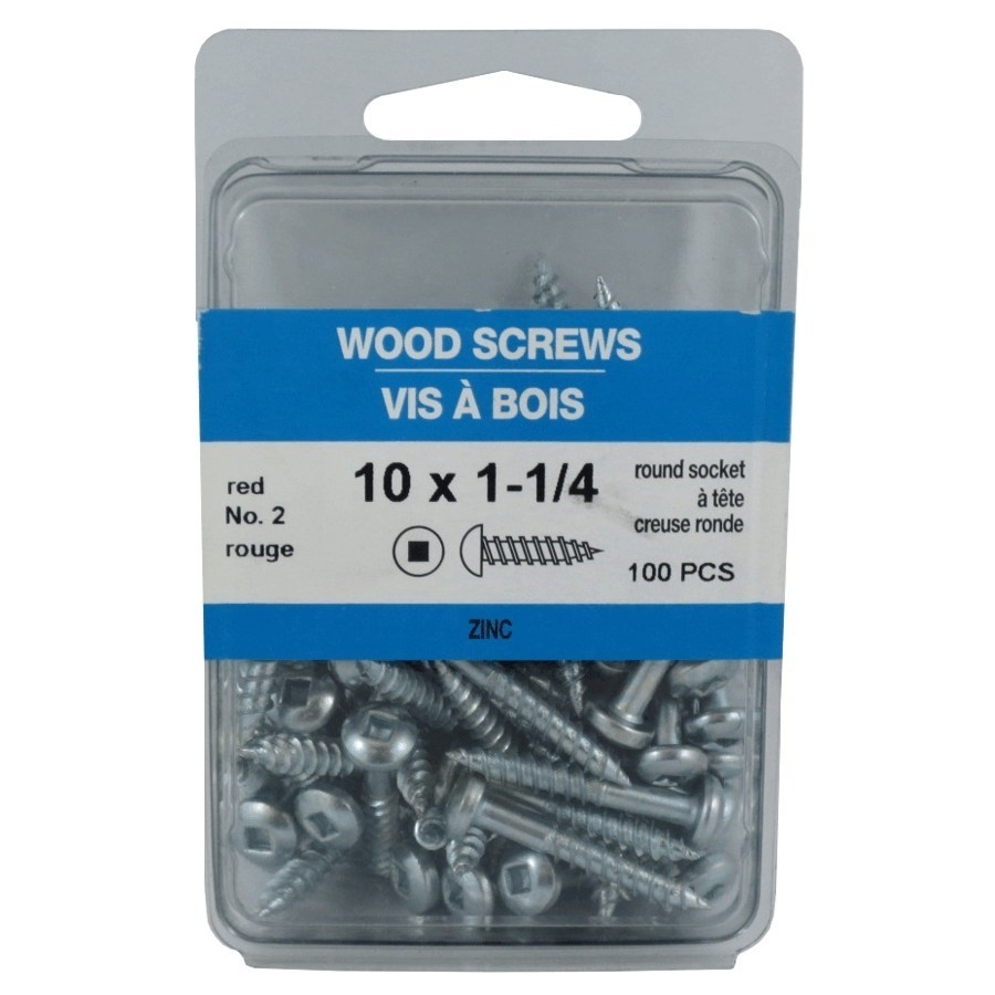 Lot De 100 Vis à Bois En Bronze Silicium #10 X 1 Pouce - Tête Ovale, Empreinte Frearson