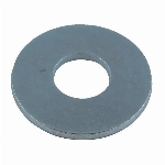 Rondelles plates de 5/8 po plaquées zinc, 1 lb