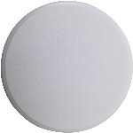 Plaque de protection murale en vinyle de 5 po, blanc