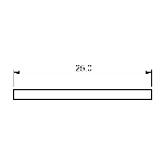 Paquet de 36 coussinets adhésifs Stic-Mount de 1 po x 1/2 po