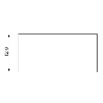 Paquet de 36 coussinets adhésifs Stic-Mount de 1 po x 1/2 po