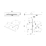 Charnière en "T" robuste de 3-1/2 po en zinc