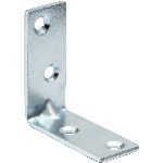 Renfort de coin de 1-1/2 po en zinc