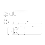 Moraillon de sûreté double de 4-1/2 po en zinc