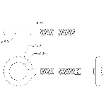 Boulon à oeil en zinc de 3/8 po x 4 po, avec écrou