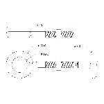 Boulon à oeil en acier inoxydable de 5/16 po x 3-1/4 po, avec écrou