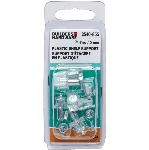 Paquet de 8 supports de 5 mm en plastique pour tablette, transparent