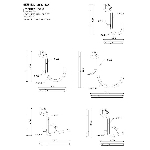 Paquet de 26 crochets pour panneau perforé de 1/4 po, crochets variés