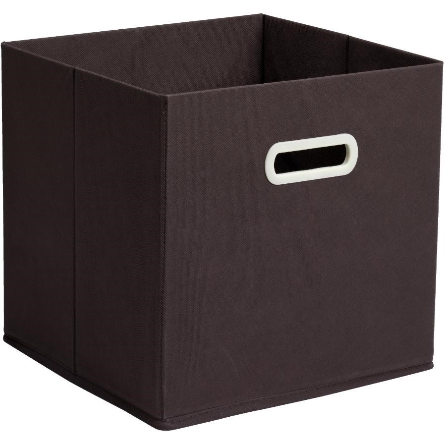 Tiroir de rangement en tissu non tissé, moka