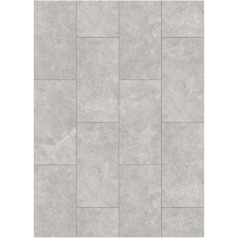 Carreaux de plancher Click en vinyle Stonecraft WPC, imitation de pierre Ledgestone, 12 po x 24 po, 19,37 pi2