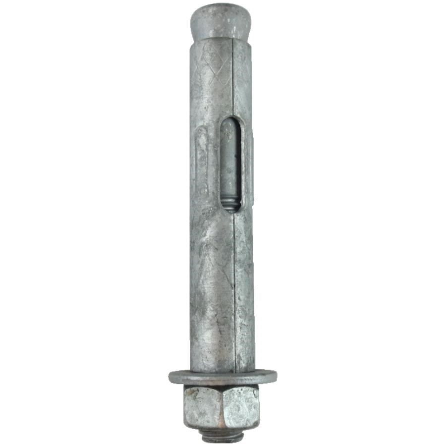 Lot De 10 Boulons D'ancrage Pour Béton Galvanisés – 1/2 X 10 Pouces, Avec écrous Et Rondelles !