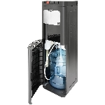 Distributeur d'eau à chargement par le haut à 2 réglages de température,  noir